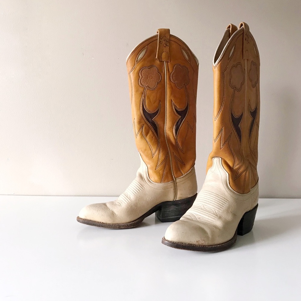 Vintage Ralph Lauren Cowboy Boots (Rare)